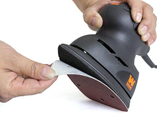 WEN 6301 Electric Detailing Palm Sander - Corded, 13,500 OPM, Lightweight