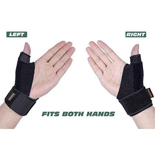 THX4COPPER Reversible Thumb Wrist Stabilizer Compression Splint for BlackBerry Thumb, Trigger Finger, Hand Pain Relief, Arthritis, Tendonitis, Sprain, Carpal Tunnel, Durable, Comfortable,Breathable