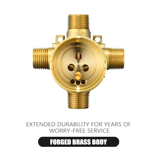 R11000 Diverter Rough-In Valve for 3- or 6-Setting Shower Diverters - Brass