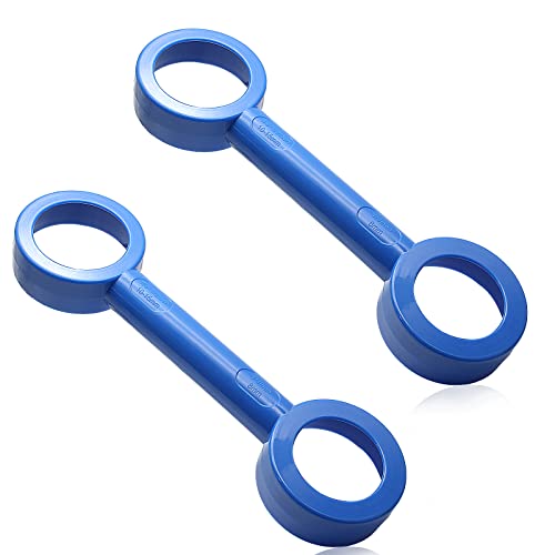 Paint Roller Cleaner, Paint Removal Scraping Paint Roller Cleaning Tool, Fits Most Paint Rollers, Blue, 2 Pcs