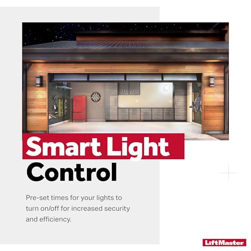 LiftMaster MyQ Smart LED Garage Light - Compatible with Chamberlain & LiftMaster Openers