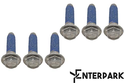 Enterpark DC60-40137A Washer Spider Bolt Pack of 6 – Fully Epoxy-Coated Replacement for Samsung AP4203183