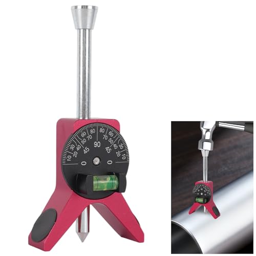 Magnetic Pipe Center Finder Tool, Y-Shape Pipefitter Gauge with