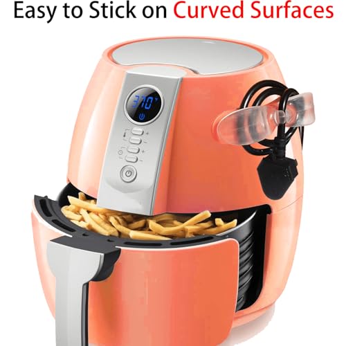 AFunCrafter Cord Organizer for Kitchen Appliances, Clear 6PCS