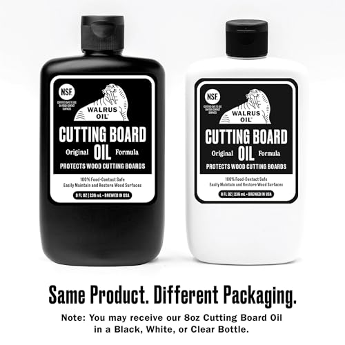Walrus Oil 8 oz Cutting Board & Wood Butcher Block Oil - Food Safe, Food-Contact Safe, FDA Approved