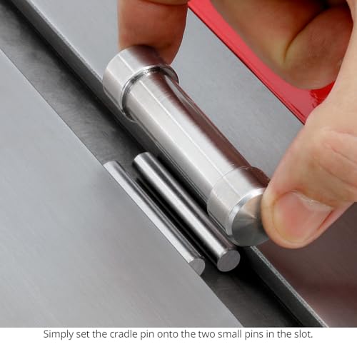 Woodpeckers Table Saw Gauge with Dial Indicator – Auto-Adjusts to Miter Slot, Case Included