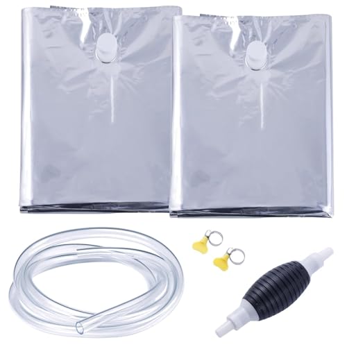 TOHONGADON 116 Gallon Aluminum Foil Emergency Water Storage Tank for Family Preparedness