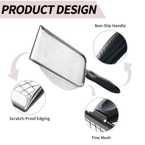 2 PCS 2-in-1 Gardening Soil Sifter Set with 3.8/5mm Mesh, Garden Sieve & Shovel Sifter Screen Potting Scoop for Sand, Dirt, Rock Compost, Stainless Steel & Ergonomic Handle