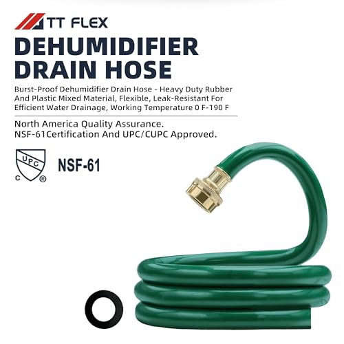 TTFLEX 5ft Dehumidifier Drain Hose 3/4