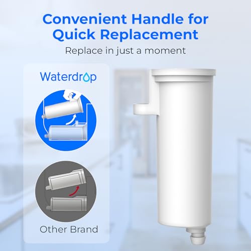 Waterdrop C33 Ice Maker Filter 3-Pack for GE Opal Nugget (White, 3-Pack)