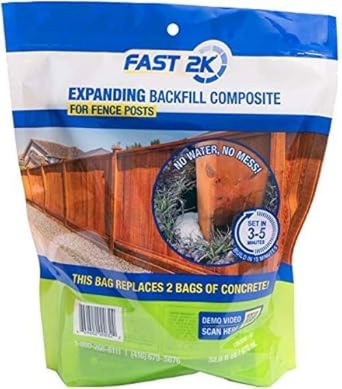 H.B. Fuller Fast 2K Post Anchor Mix | Expanding Composite Footing Compound (Fence, 1)