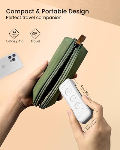 Glocusent USB Rechargeable White Book Light Clip-On Reading Lamp