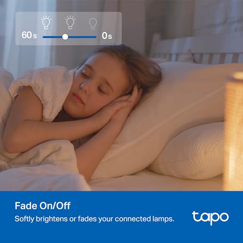 Tapo P135 Smart Dimmer Plug Kit - Matter Certified, 2 Outlets, App & Voice Control