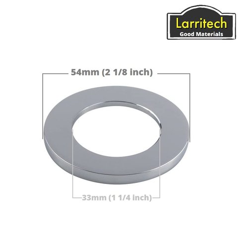 Faucet Base Ring Round Sink O-Ring (54mm / 33mm) Tap Hole Cover Escutcheon Flange Plate Washer