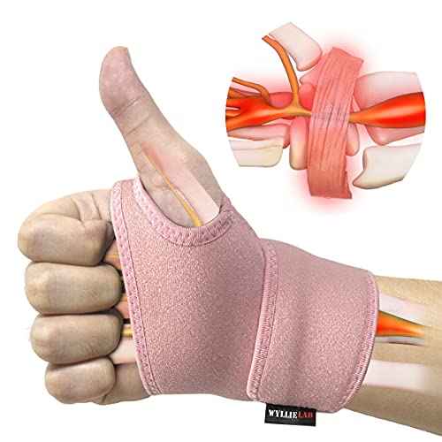 Wrist Brace for Carpal Tunnel, Comfortable and Adjustable Wrist Support Brace for Arthritis and Tendinitis, Wrist Compression Wrap for Pain Relief, Fit for Both Left Hand and Right Hand ? Single