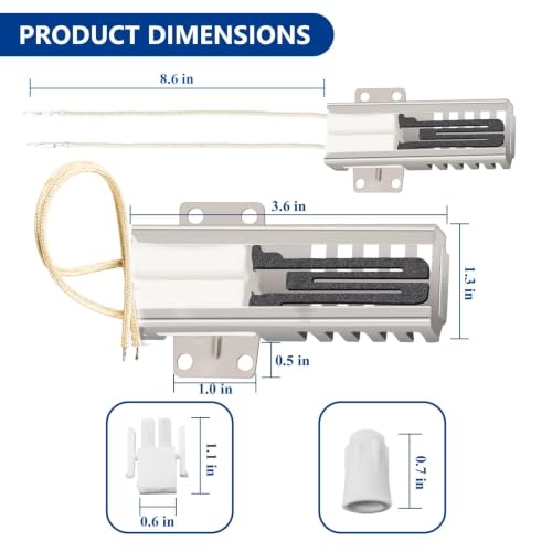 WB13K21 Oven Igniter Replacement for GE, Samsung, Hotpoint, Kenmore – Improvedhand