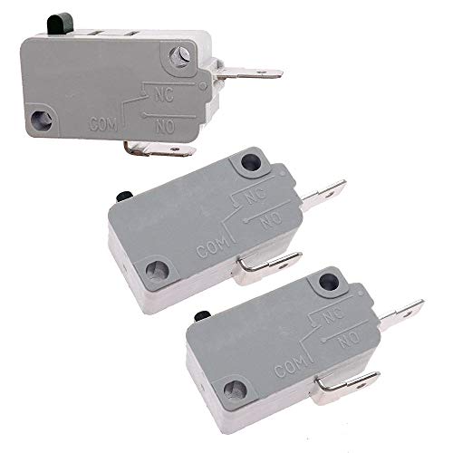 KW3A 16A 125/250V Microwave Door Interlock Switches - 2 NO + 1 NC (Yoiilnz)