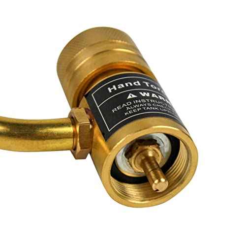 BLUEFIRE Double Flame Jet Turbo Torch Head High Output 17060 BTU Full Metal Heavy Duty Manual Ignition Gas Welding Dual Tubes Blowtorch Nozzle Fuel by MAPP MAP Propane Brazing Soldering Flamethrower