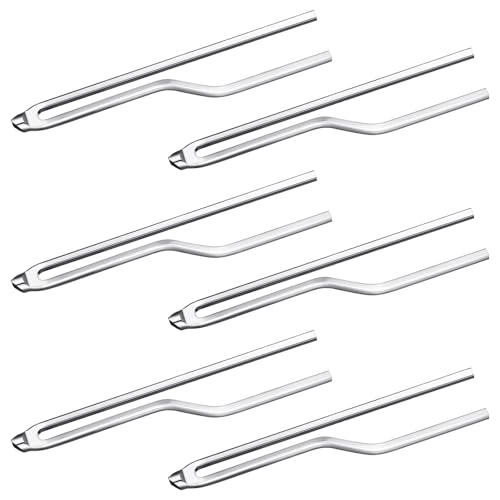 6 Pcs Standard Solder Tip Replacement 5.5 mm Soldering Gun Tip Soldering Iron Replacement Compatible with D550/d650 Solder Guns