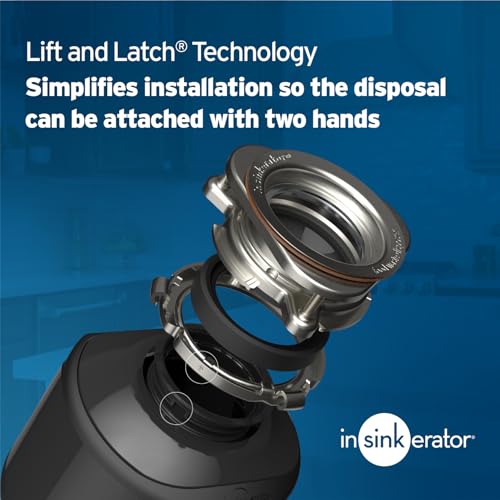 InSinkErator Badger 1/3 HP Garbage Disposal - Continuous Feed Kitchen Waste Processor
