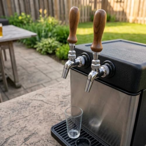 Forward Sealing 304 Stainless Steel Beer Faucet Tap for Kegerator