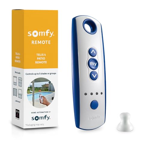 Somfy Telis 4 RTS Patio Remote Control 5-Channel Weather-Resistant