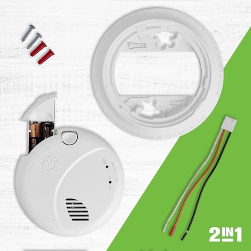 First Alert Hardwire Smoke & Carbon Monoxide Alarm with Voice, 1-Pack