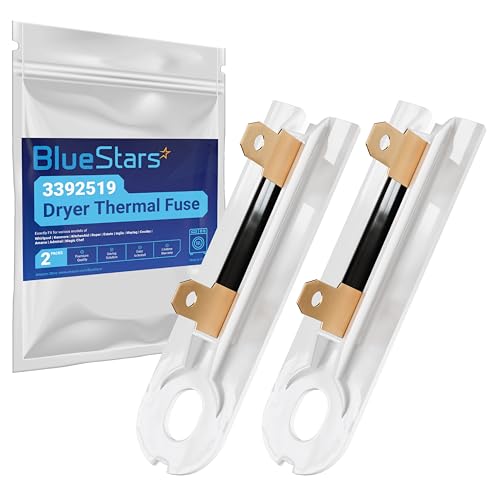 [2-Pack] BlueStars 3392519 Dryer Thermal Fuse for Whirlpool & Maytag