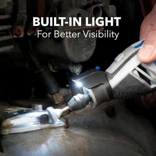Dremel 4300-5/40 Rotary Tool Kit with 45 Pieces, LED Light, 40 Accessories