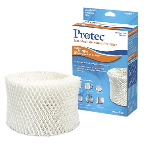 Protec 3 Count Extended Life Humidifier Replacement Filter for Vicks Cool Mist (3 Pack)