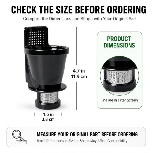 Podoy Juicing Screen for Omega 8003/8004/8005/8006 Juicers - Variation: Juicer Screen