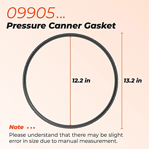 ANTOBLE 09905 Pressure Canner Sealing Ring for Presto 22 Quart, 1 Pack