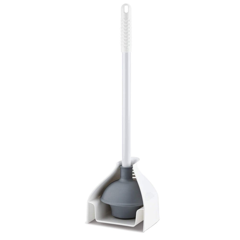Libman Toilet Plunger & Caddy Set