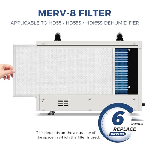 ALORAIR MERV-8 Filter Replacement Set for Sentinel HD55S/HD55/HDi65S — 4 Pack