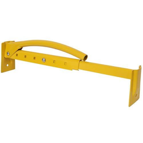 Masonry Tools Brick Tong Lifter, Adjustable Brick Tongs for Carrying Bricks Stone Slabs Clinker, Heavy-Duty Steel Brick Carrier with Coated Handle, Labor-Saving Professional Tongs (Yellow + 2 Pack)