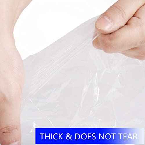 50 Pack Shoulder Length Gloves Veterinary Insemination Rectal Long Gloves Disposable Plastic Palpation Glove 35 Inch Long for Dogs Cattle Horse Gastrointestinal Examination Field Dressing