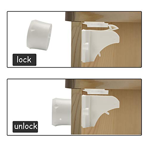 Vmaisi Magnetic Cabinet Locks Replacement Key