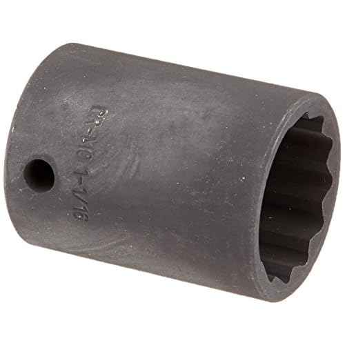 Sunex 234z 1/2-Inch Drive 1-1/16-Inch 12-Point Impact Socket