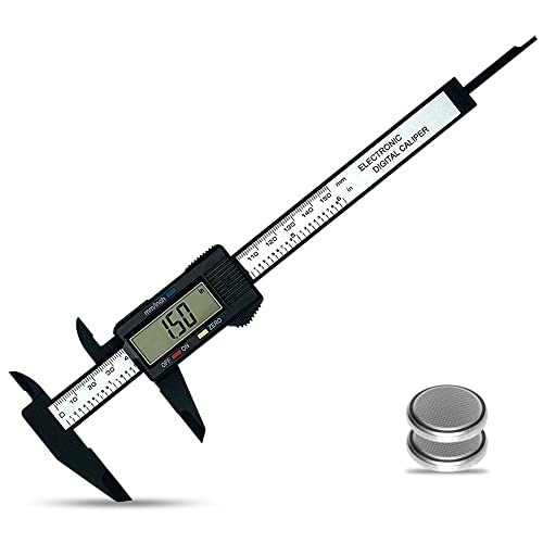 0-6 Inches Digital Caliper with Large LCD Screen and Auto-Off Feature