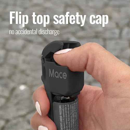 Mace Pepper Spray - Pocket, Sport, & Twist Lock Models, Max Strength 10% OC Formula, Long Lasting UV Dye, Self Defense Pepper Spray for Women & Men