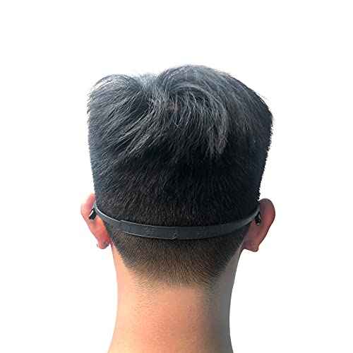 Silicone kids glasses Straps, 3pcs Non-slip Elastic Sports Eyeglasses Straps for Boys and Girls, Sunglasses holder lanyard string, No-Tail eyewear retainer for toddler, Black