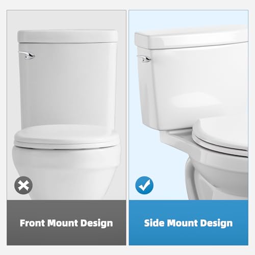 iFealClear Universal Side Mount Chrome Toilet Handle Replacement Kit - Compatible with Kohler, Toto, American Standard