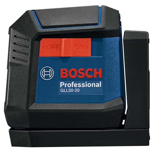 Bosch PRO GLL50-20 Industrial Self-Leveling Cross-Line Laser Level