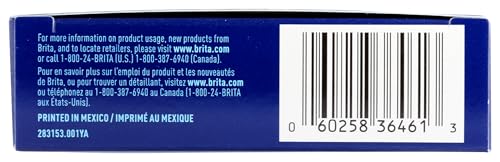 BRITA 3-Pack Water Bottle Replacement Filters – BPA-Free, Lasts 2 Months, Fits All Brita Bottles
