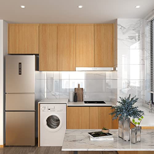Sevalo Wood Grain Peel and Stick Wallpaper 17.7x118 Inches - Removable DIY Wall Decor