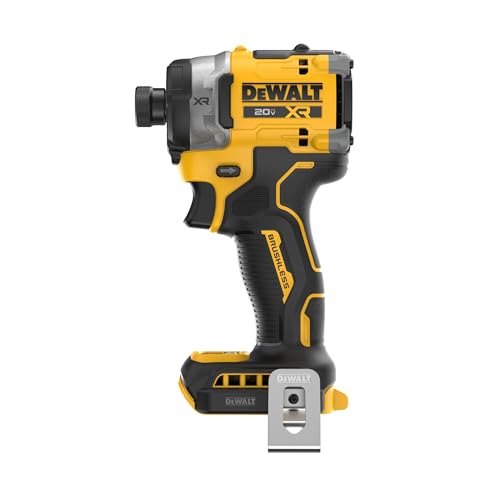 DEWALT 20V MAX XR Impact Driver Bare Tool Classic, 1/4 Inch Cordless Power Tool