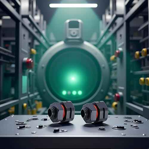 2Pcs Black Dustproof Waterproof IP68 Breather Screw Air Vent, M12x1.5 Pressure Reducing Valve, Lighting Breather Plug for Moisture and Pressure Control Venting Screw for Outdoor Electrical Enclosures