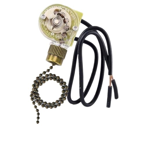 Zing Ear ZE-109 Ceiling Fan Light Switch with Pull Chain
