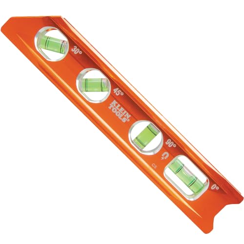 Klein Tools 935RB 8-Inch Magnetic Billet Torpedo Level, Standard