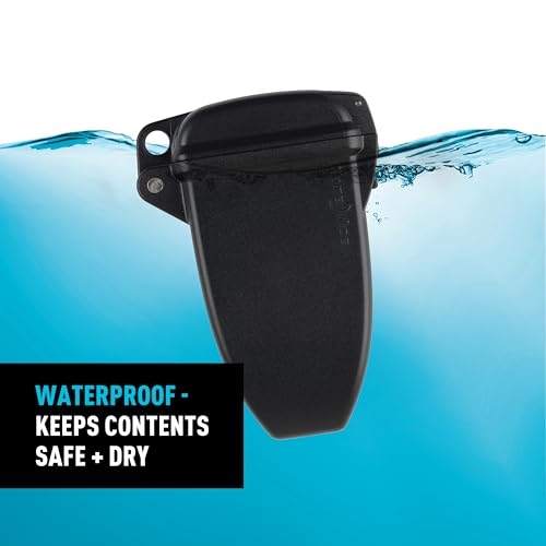 Nite Ize Hideout Large Waterproof Magnetic Key Box - Secure Outdoor Key Hider